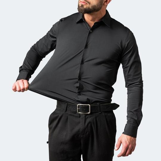 Camisa Social Super Elástica Respirável Masculina - NÃO AMASSA - Use Ararazu